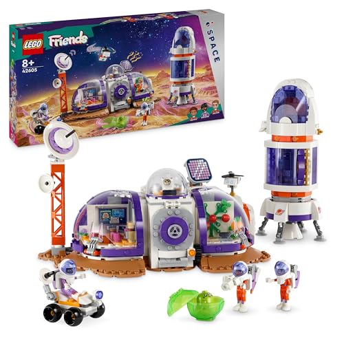 Lego Friends La Base Spaziale Su Marte E Razzo, Giochi Per Bambine E Bambini Da 8 Anni Con 4 Mini Bamboline, Rover E Accessori, Idea Regalo Per Ragazz