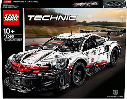 Lego Technic Porsche 911 Rsr, Modello Di Auto Da Corsa, Set Di Costruzioni Avanzato, Modellino Da Collezione Per Ragazzi, Ragazze E Veri Appassionati