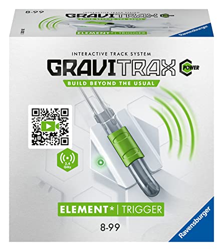 Ravensburger Gravitrax Power Element Trigger, Gioco Innovativo Ed Educativo Stem, 8+ Anni, Estensione