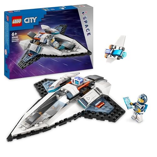 Lego City Astronave Interstellare Giocattolo, Giochi Spaziali Per Bambini E Bambine Da 6 Anni In Su Con Navicella Da Costruire, Minifigure Dell'Astron