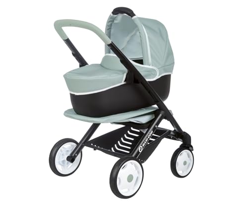 Smoby - Maxi Cosi Combi Verde Passeggino 3 In 1, 7600253120, 3 Anni, Colore Verde, Carrozzina, Port-Enfant, Passeggino