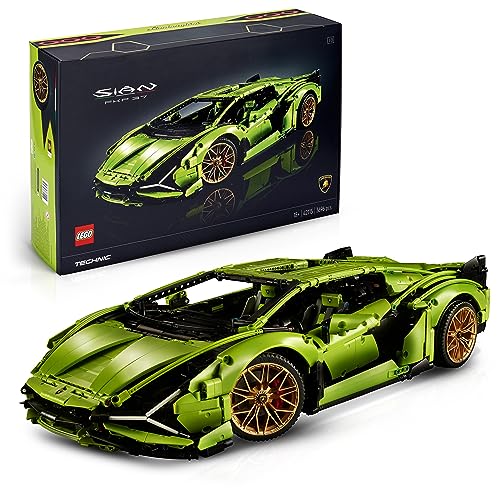 Lego Technic Lamborghini Sián Fkp 37, Kit Modellino Di Auto Sportiva Per Adulti, Idea Regalo Esclusiva Per Uomo O Donna, Set Avanzato Macchina Da Cors