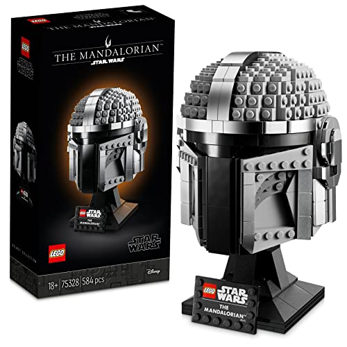 Lego Star Wars Casco Del Mandaloriano, Kit Modellismo Adulti Da Esposizione, Elmo Da Collezione, Idea Regalo Festa Del Papà, Uomo E Donna Fan Di Guerr