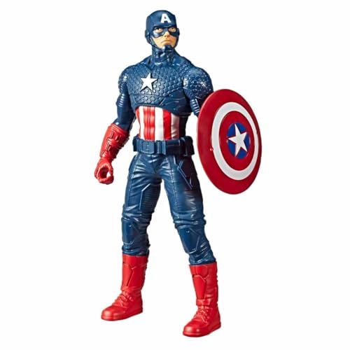Hasbro Capitan America Action Figure Con Scudo Marvel Captain America