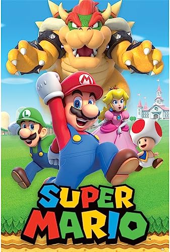 Pyramid Poster Di Montaggio Di Personaggi Di Nintendo Super Mario