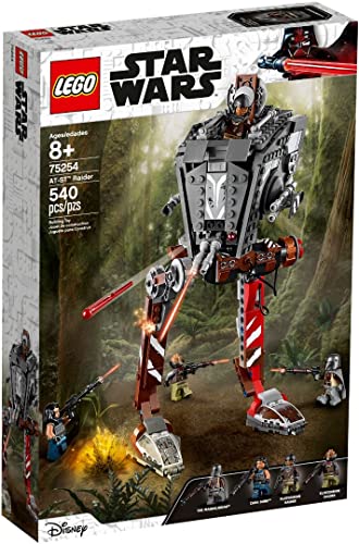 Lego Star Wars Raider At-St, Set Con Veicolo Provvisto Di Cannoni E 4 Minifigure, Collezione Ispirata Alla Serie Tv The Mandalorian, 75254