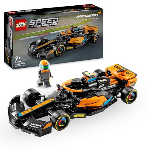 Lego Speed Champions Monoposto Da Corsa Mclaren Formula 1 2023, Macchina Giocattolo F1 Per Bambini E Bambine Da 9 Anni, Modellino Di Auto Da Costruire