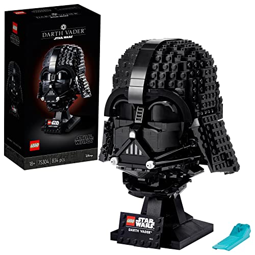 Lego Star Wars Casco Di Darth Vader, Modellino Da Costruire Fai Da Te In Mattoncini Per Adulti E Fan Di Guerre Stellari, Idee Regalo Per Uomo, Donna,