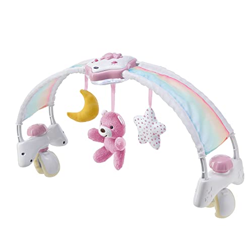 Chicco Rainbow Sky Arco Lettino Neonato 2In1 Evolutivo Compatibile Next2Me, Pannello Culla Con Arco Arcobaleno E Luce Notturna Bambini Con Musica Rila