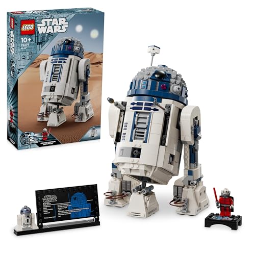 Lego Star Wars R2-D2, Modellino Da Costruire Di Personaggio Droide Con Parti Mobili E Accessori, Giochi Per Bambini E Bambine Da 10 Anni Con Minifigur