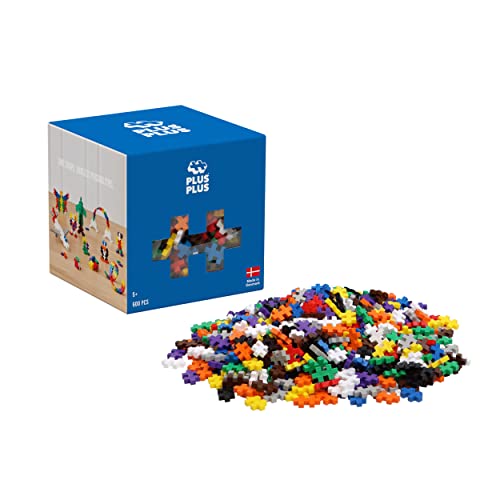 Plus-Plus Pp32571 - Plus-Plus Mini Basic 600, Modelli/Colori Assortiti, 1 Pezzo