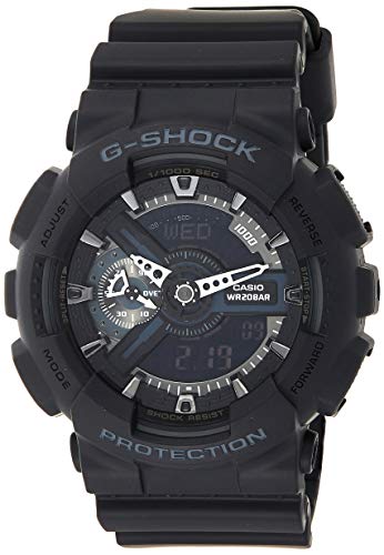 Casio G-Shock Orologio 20 Bar, Azzurro/Nero, Analogico - Digitale, Uomo, Ga-110-1Ber