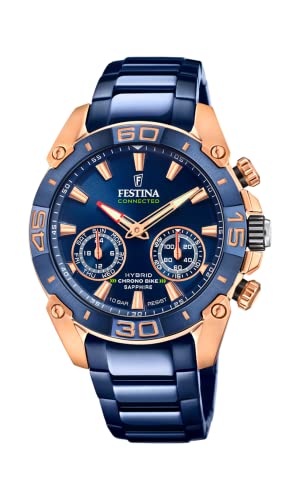 Festina Orologio Analogico Automatico Adulto Con Cinturino In Acciaio Inossidabile F20549/1