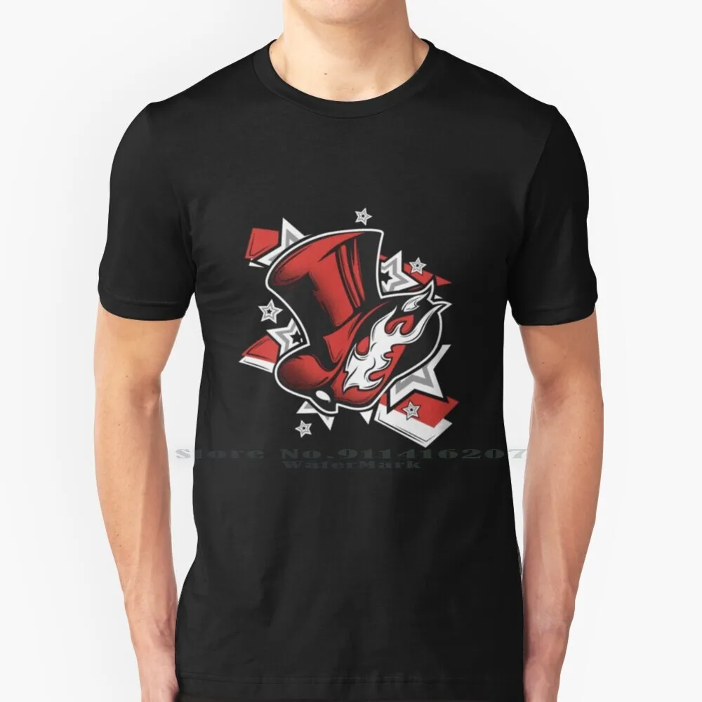 Persona 5 Royal The Phantom Ladders Logo T Shirt 100% Puro Cotone Persona Persona 3 Persona 4 Persona 3 Persona 5 Persona 4