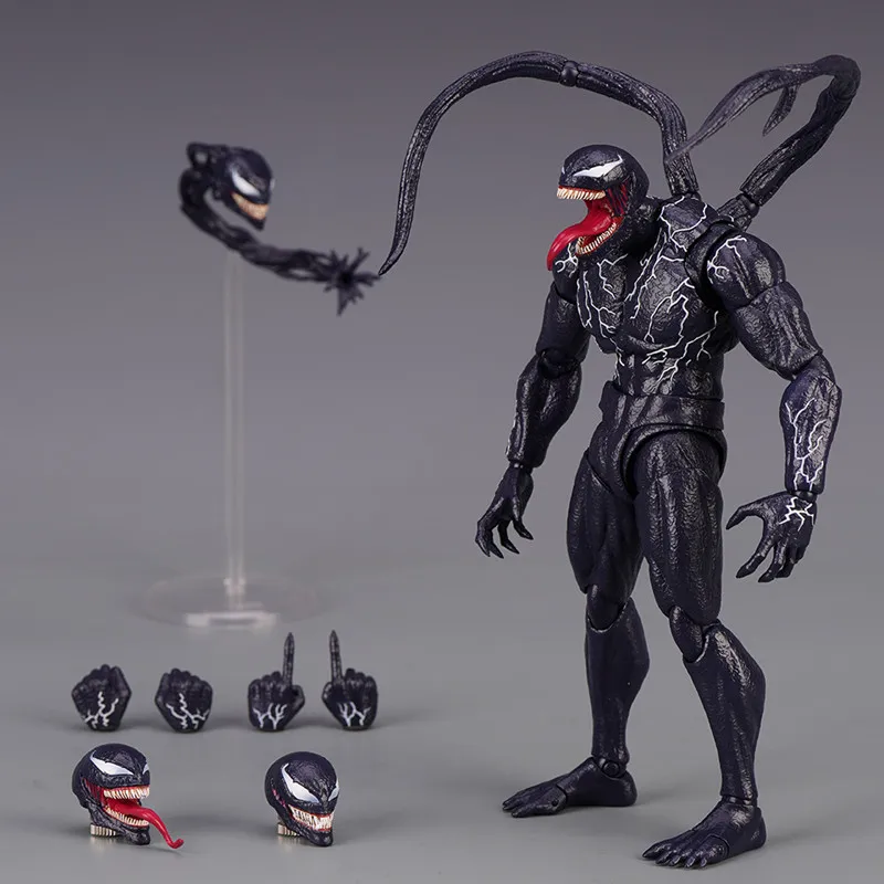 Marvel S.H.Figuarts Shf Venom 2 (Venom: Let There Be Carnage) Action Figurecollection Gk Statue Model Toy Regali Di Compleanno