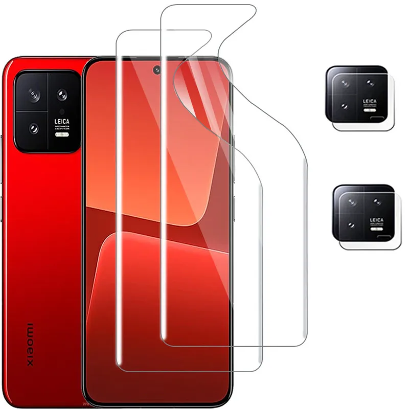 Untuk Xiaomi Mi 13 Pro Film Hidrogel Xiaomi 13 Kaca Film Kamera Mi13 Kaca Lembut Xiaomi13 Pro Ultra Pelindung Layar Xiaomi 13 Pro Glass