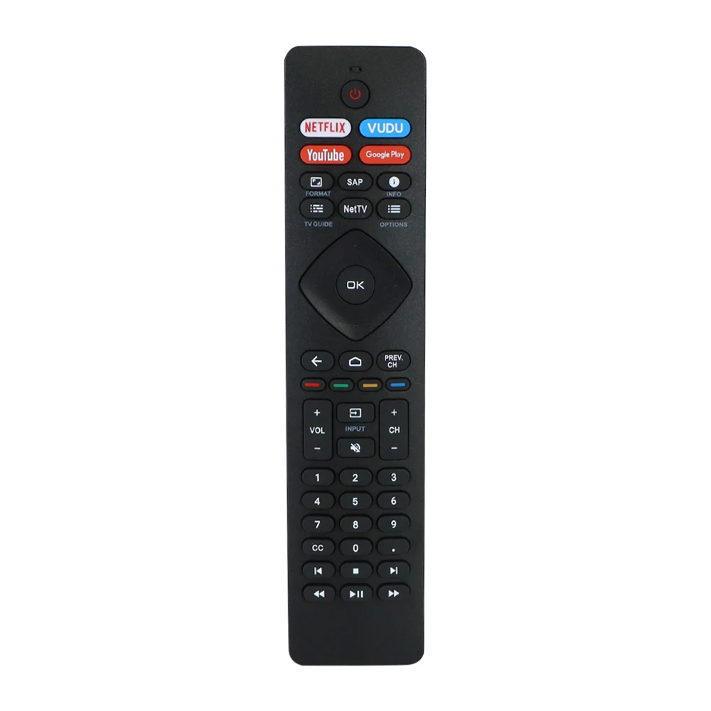 Nh800Up Rf402A-V14 Telecomando Ir Per Philips Android 4K Ultra Hd Smart Tv Led 43 Pfl5766/F7 50 Pfl5704/F7 Senza Voce