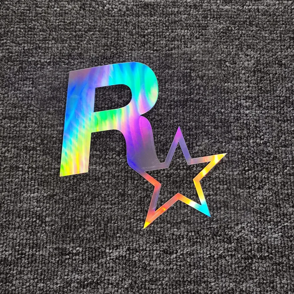 Rockstar Game Gta5 Adesivi Per Auto Specchietto Auto Coperchio Serbatoio Carburante Parabrezza Paraurti Tronco Adesivo Riflettente