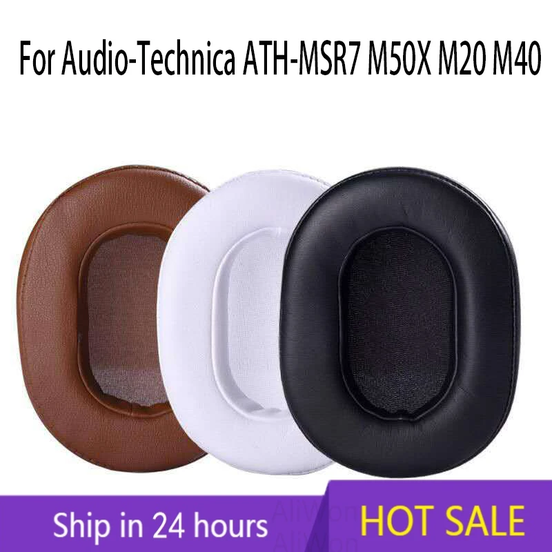 Cuscino Di Ricambio Per Auricolari Per Audio-Technica Ath-Msr7 Ath-Msr7Bk Ath-M50X Ath-M40X Ath-M30 Ath-M50 M50S Cover Per Cuffie