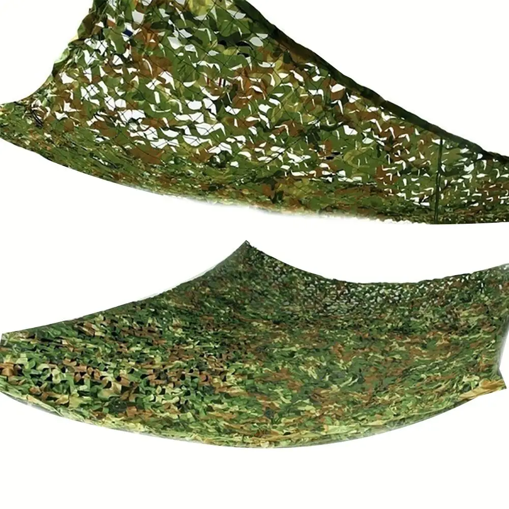 4X 5M/3X3M Training Camo Netting Woodland Army Hunting Military Camouflage Net Shooting Hide Car Tent Shade Camping Sun Shelter