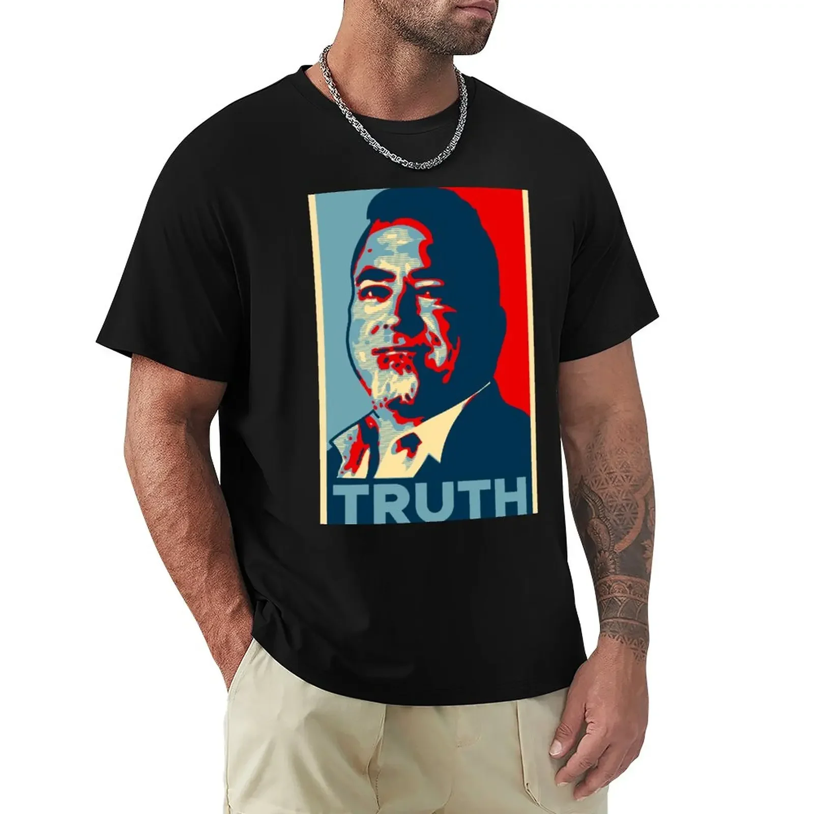 Truth (Luis Elizondo) T-Shirt Abbigliamento Vintage Magliette Anime Per Uomo Cotone