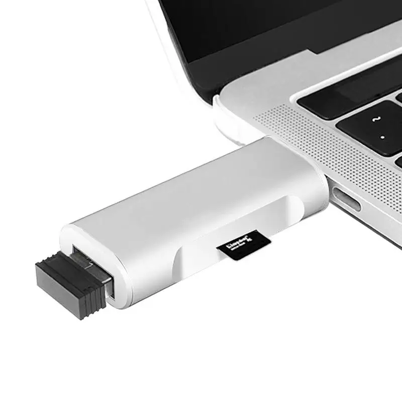 Lettore Di Schede Usb Otg Plug And Play Lettore Di Schede Adattatore Usb Lettore Di Schede Plug And Play Rapido E Pratico Per Viaggi E Uffici
