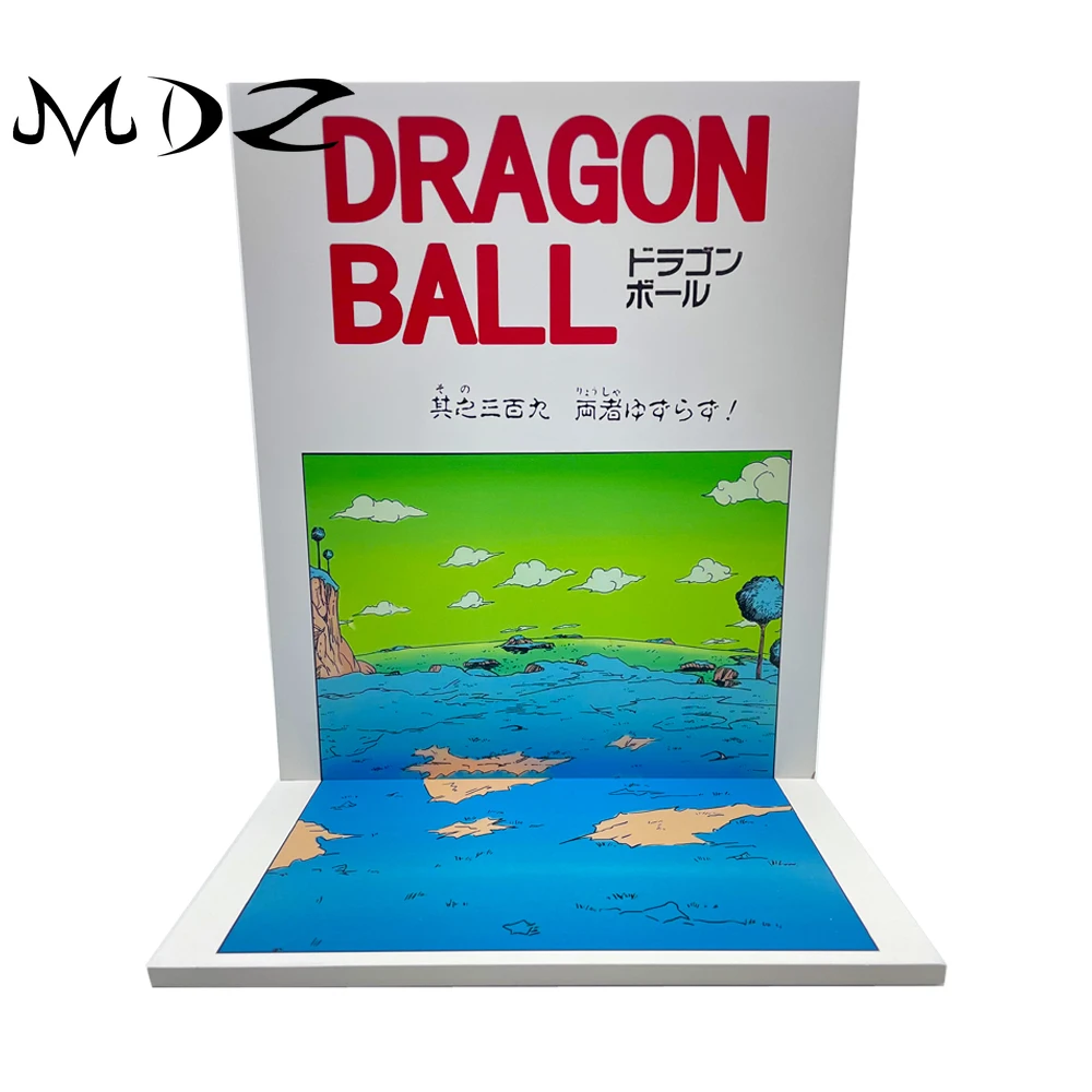Anime Dragon Ball Z Namek Sfondo Figura Manga Titolo Pagina Scena Action Figure 36Cm Decorazione Collezione Modello Giocattoli Regali
