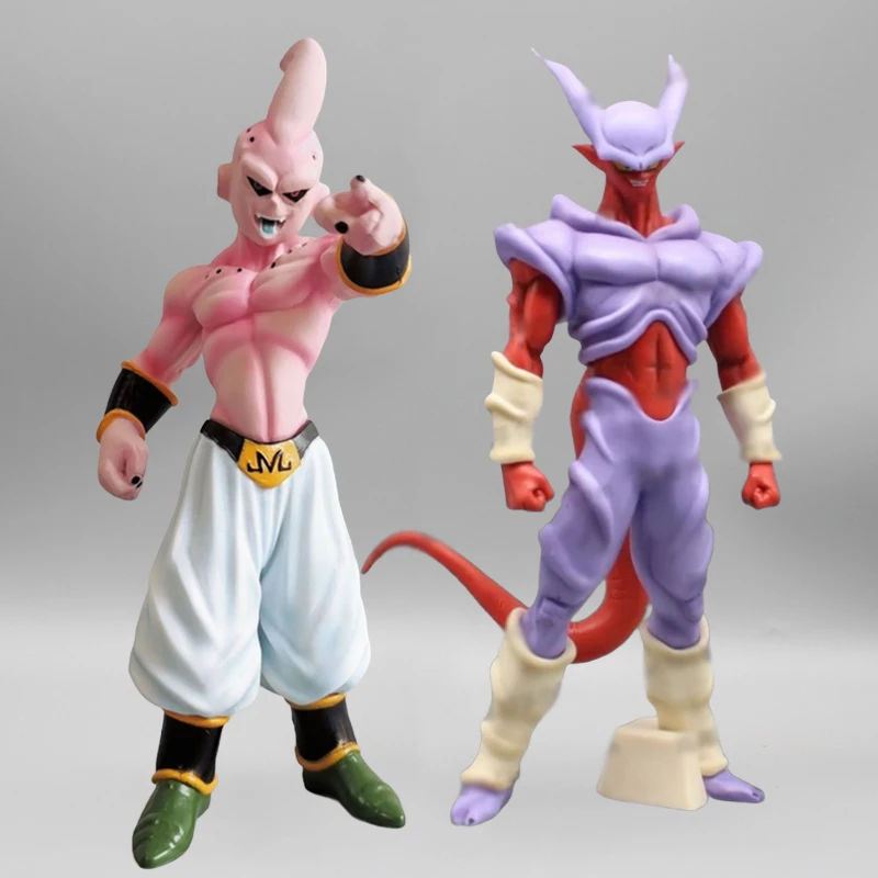 Anime Saiyaman Janemba Dragon Ball Figure Majin Buu Figure Mocking Statue Pvc Figurine Da Collezione Manga Model Ornament Toy