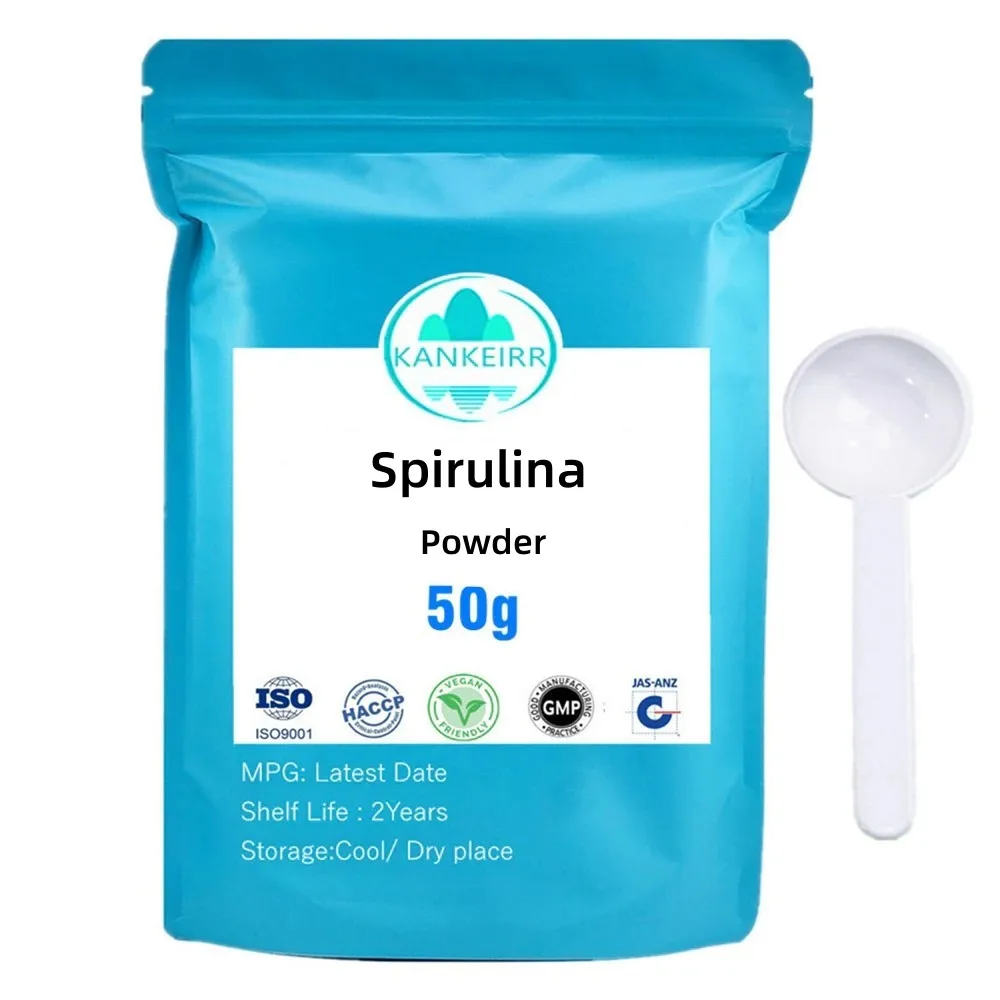 50-1000G Di Spirulina Pura Al 100%