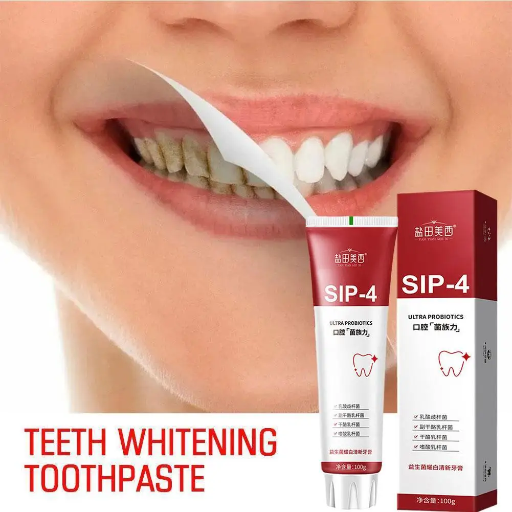 1 Pz Dentifricio Sbiancante Schiarente E Rimozione Macchie Sp-4 Alito Fresco Dentifricio Dentifricio Sbiancante Dentifricio