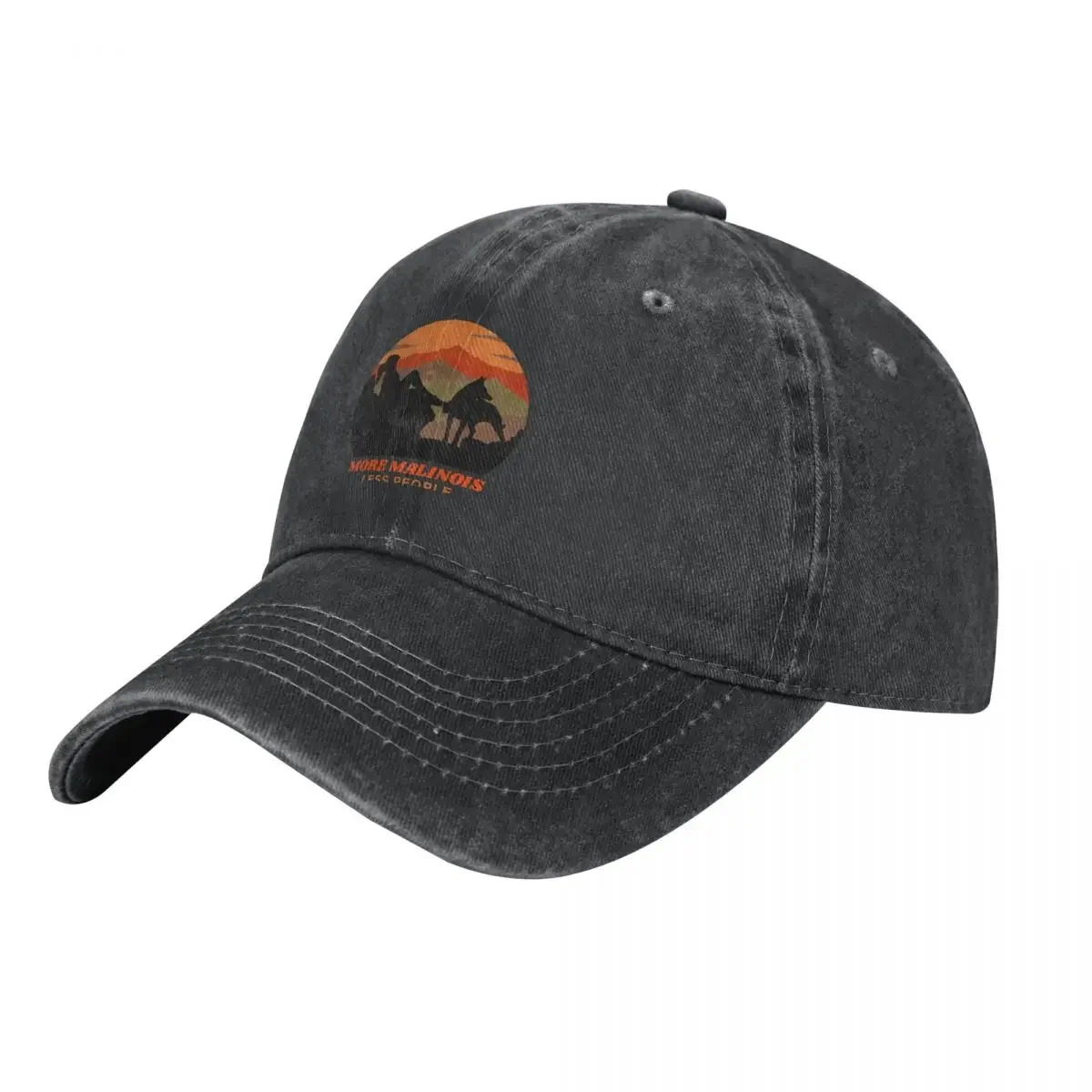 Altro Belga Malinois Meno Persone Retro Womens Vintage Cowboy Hat Tea Hat Rave New In Hat Men Caps Women'S