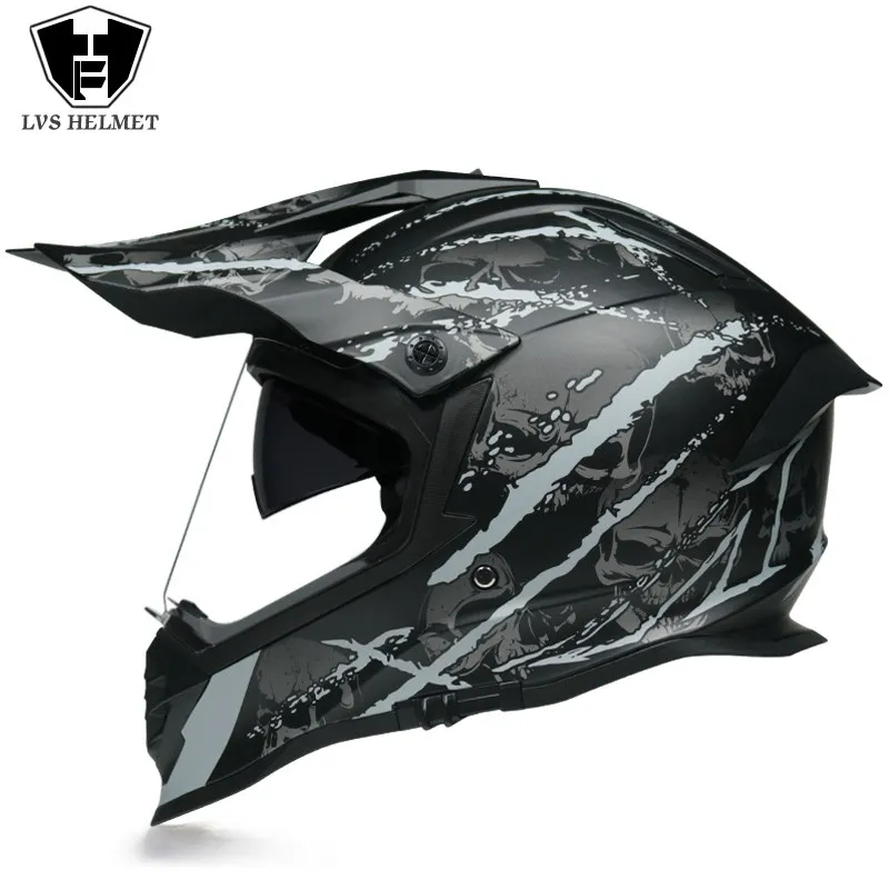 Casco Moto Rcycle Atv Road Cross Casco Moto Cross Off Road Racing Caschi Moto