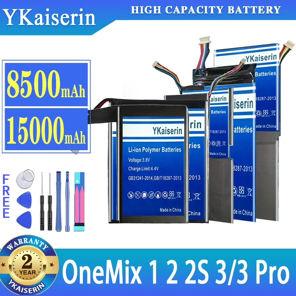 Batteria Ykaiserin Per One-Netbook Onemix Onemix 1 Onemix1 Onemix 2 Onemix2 Onemy2S One Mix 2 2S Onemix 3 Onemix3 Onemix 3Pro