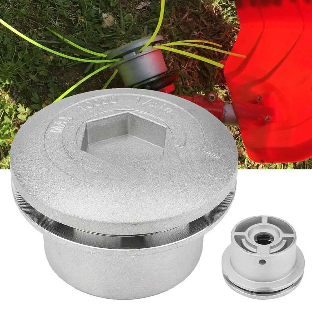 Nuovo Decespugliatore In Alluminio Con Testina Per Decespugliatore Con Set Di Corde Universale 139/Gx35 Accessorio Per Testina Di Taglio Dell'Erba Per