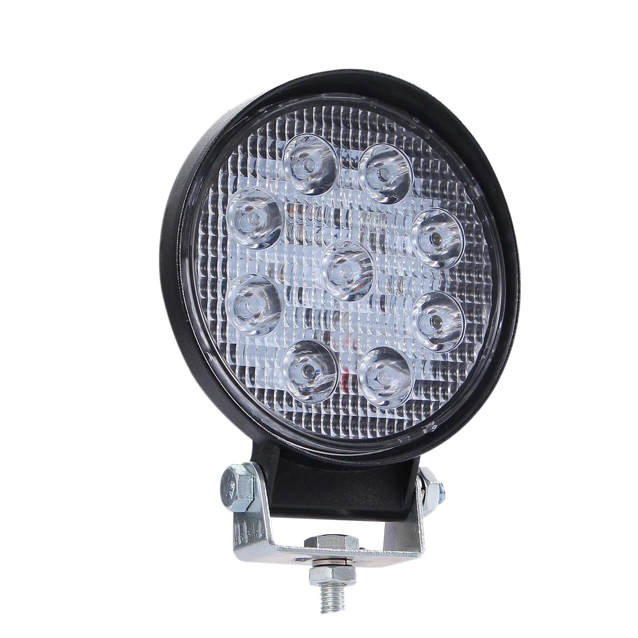 90W Round Car Headlight 9Led Cool White Light 4 Pollici Car Work Light Led Truck Suv Landing Transport