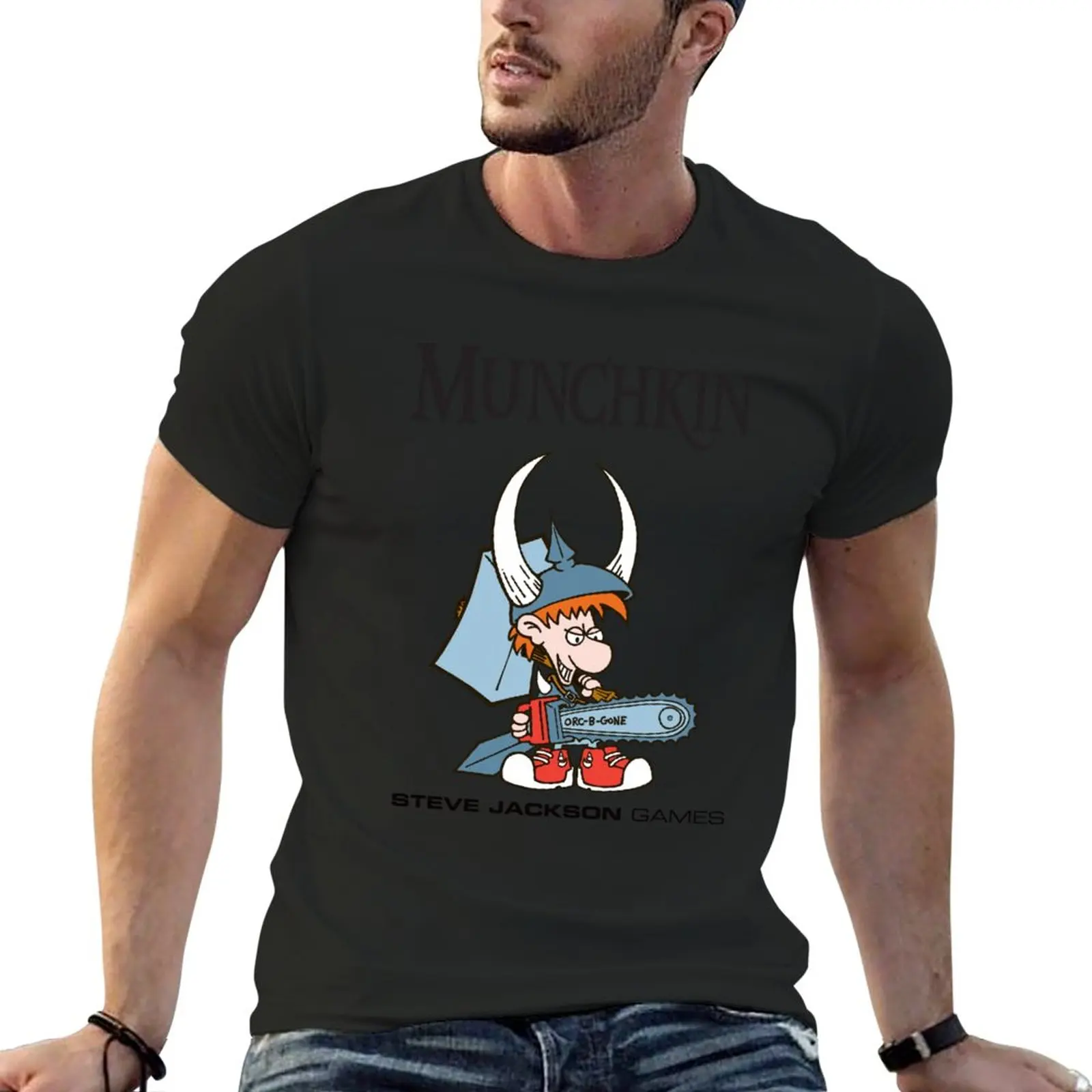 New Munchkin Spyke T-Shirt Magliette Grafiche Camicetta Magliette Oversize Magliette Divertenti Per Uomo