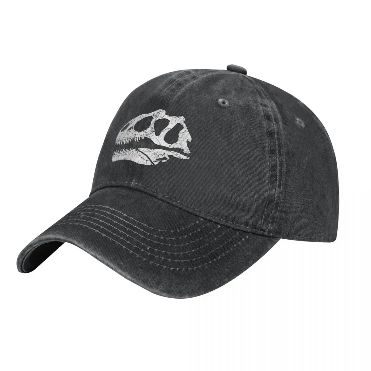Allosaurus Fossil Cowboy Hat Ball Cap Compleanno Nero Mens Tennis Women'S