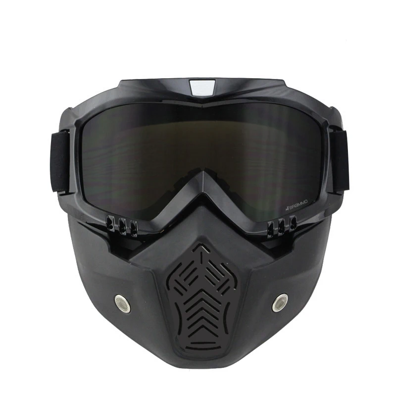 Maschera Antipolvere Per Moto Filtro Per Bocca Caschi Da Motocross Modulari Occhiali Da Moto