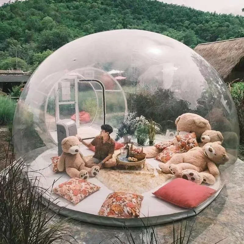 Outdoor Resort Hotel Air Bubble Trasparente Star Room Balloon Party Ideas Commercial Trasparente Dome Gonfiabile Bubble House
