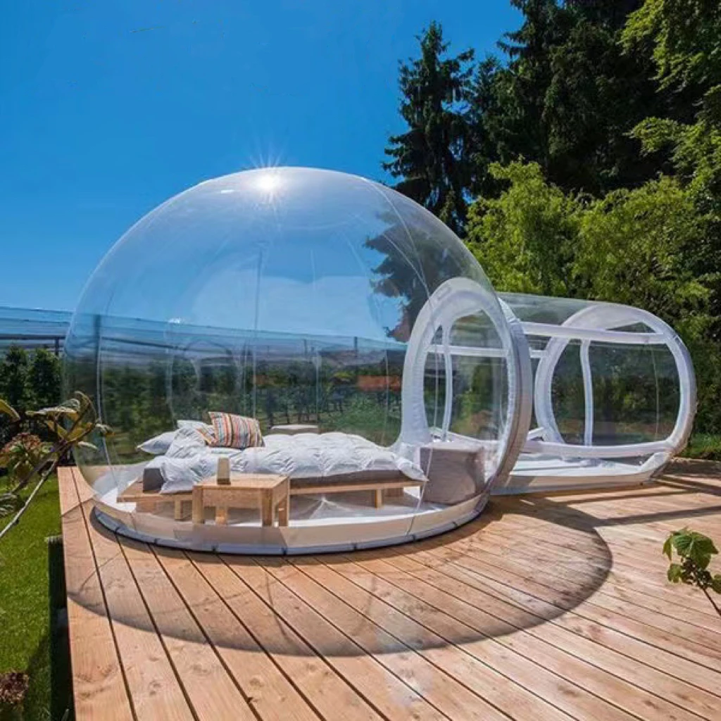 Resort Hotel Air Bubble Trasparente Star Room Balloon Party Ideas Commerciale Cupola Trasparente Gonfiabile Bubble House