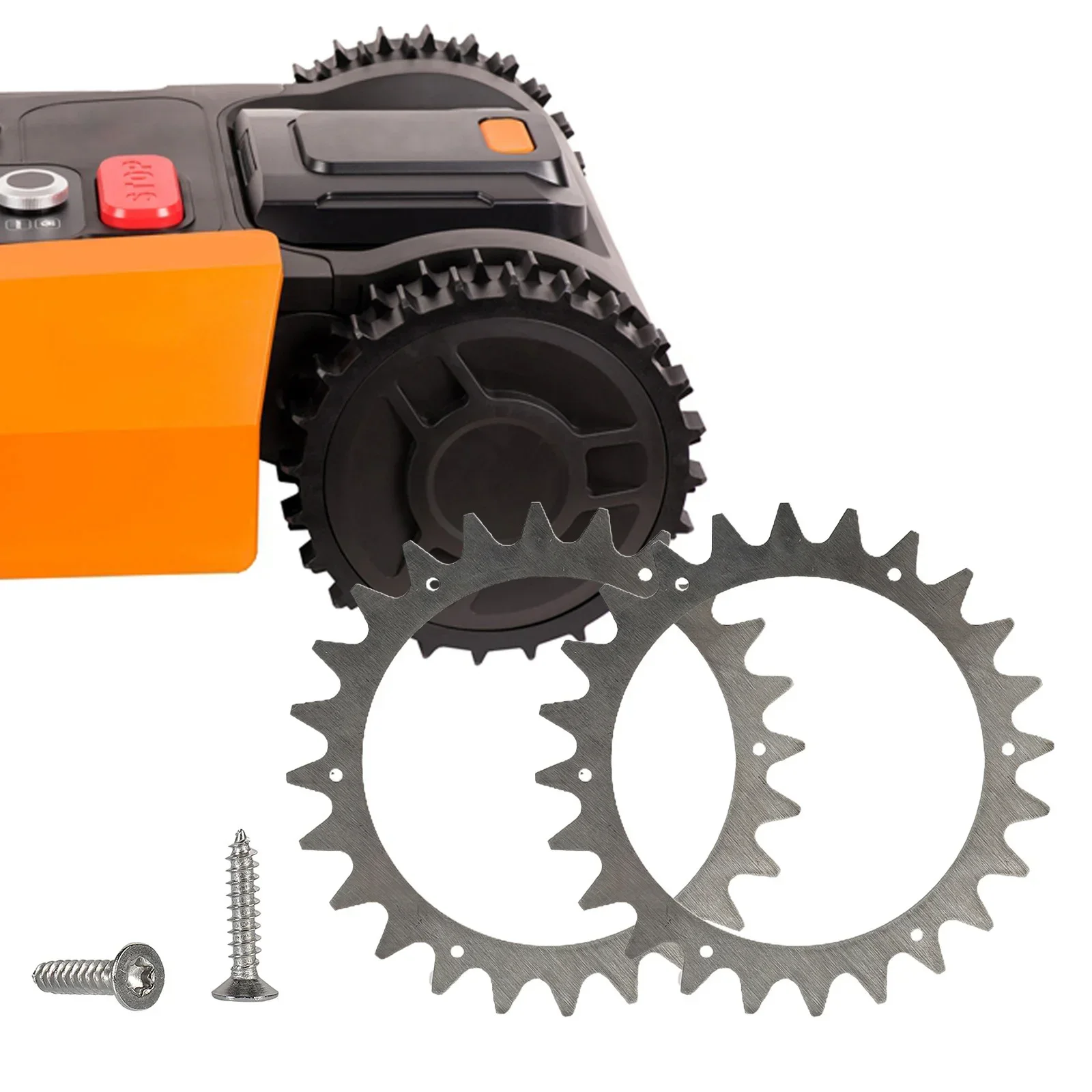 Trazione L Ruote Worx 225X225Mm Accessori Ruota Per Prato Robot Migliorato Robot Ausiliario Landroid Mower