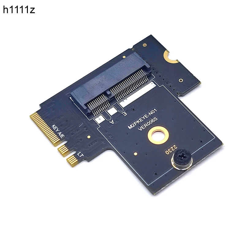 M.2 Key A + E Riser Converter Adapter M2 Ngff Key A/E To A/E Extension Board Per M.2 Key A + E Sata 3.0 6Gbps Ssd Hdd Expansion Card