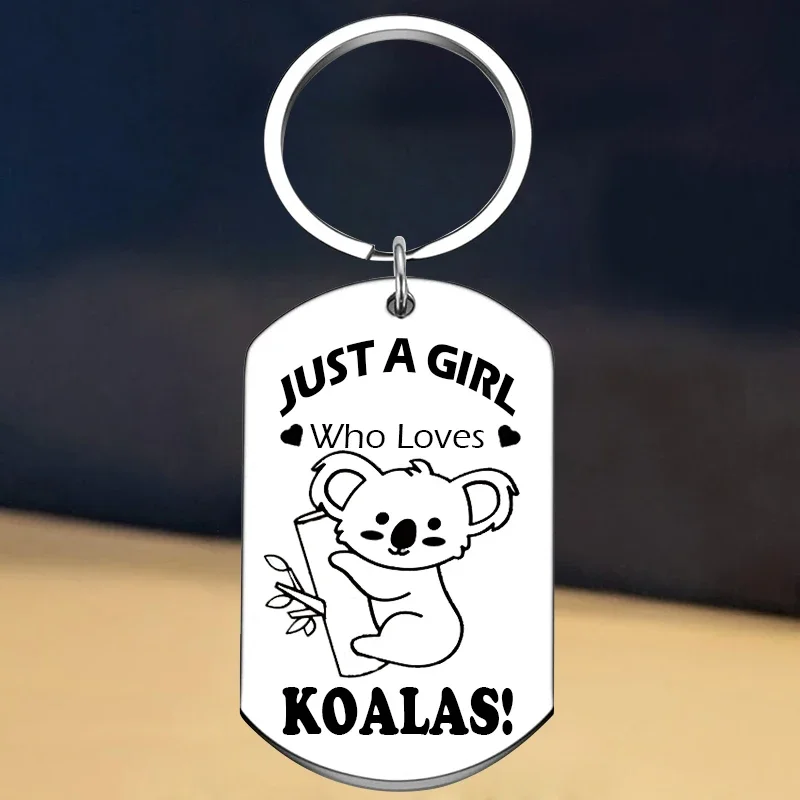Nuovo Portachiavi Regalo Koala Portachiavi Compleanno Koala Regalo Amante Koala Ragazza Sorella Amica Figlia Regalo Di Natale