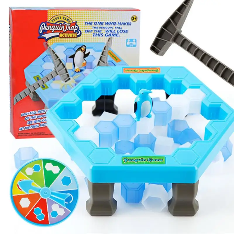 Penguin Ice Breaking Game Giocattoli Divertenti Per Bambini E Adulti Juegos De Mesa Family Divertidos Regalos Graciosos