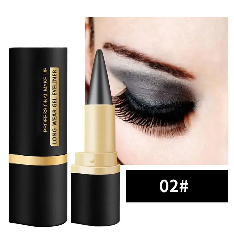 Evidenziatore Ombretto Matita Impermeabile Nero Opaco/Marrone/Grigio/Argento Ombretto Trucco Pigmento Cosmetici Penna Eyeliner