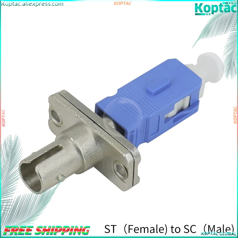Adattatore Per Fibra Ottica Sc Maschio A St Femmina-Accoppiatore Sc/Upc Maschio A St/Upc Femmina 9/125 Prezzo A Sorpresa Monomodale