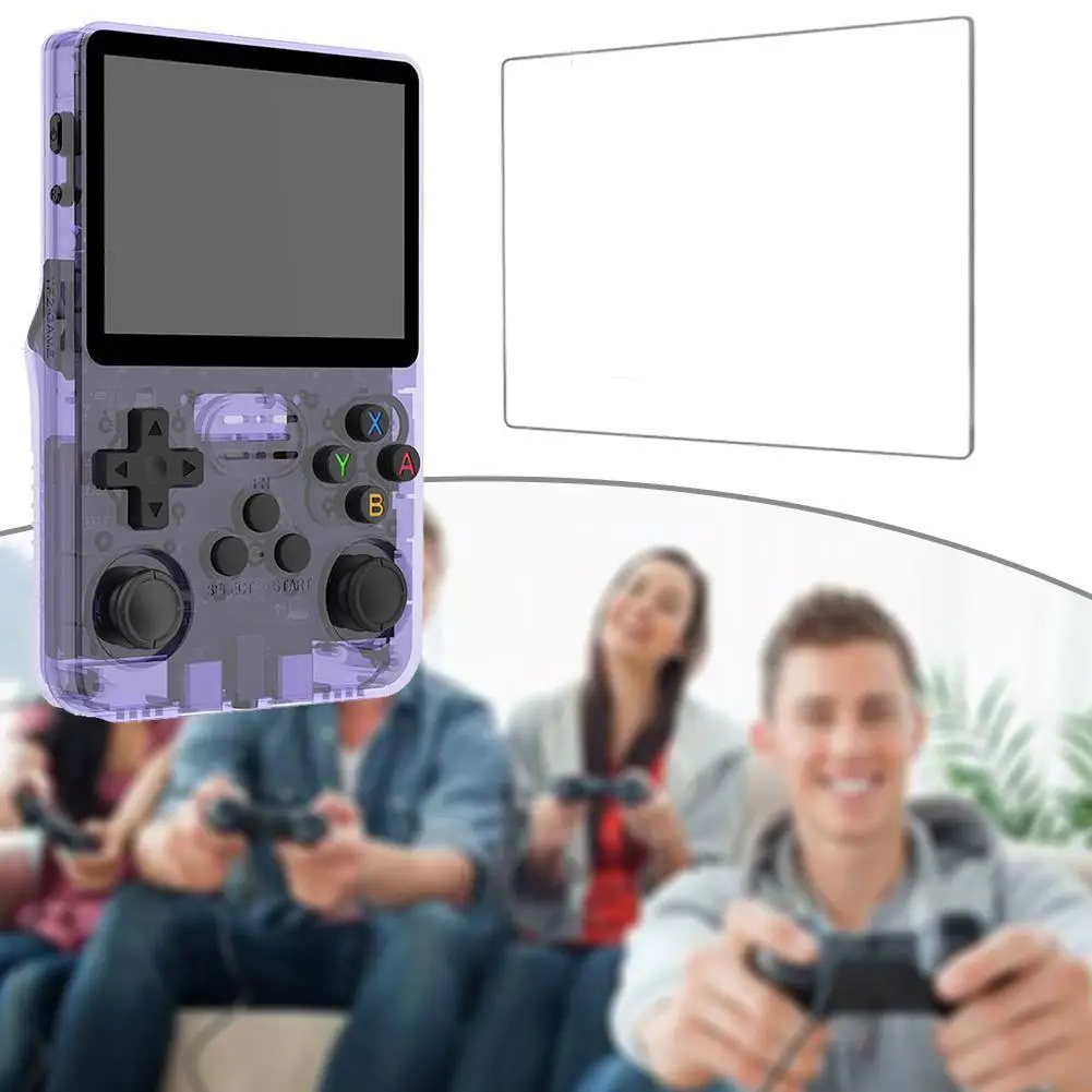 Pellicola Salvaschermo Antiriflesso Di Vendita Calda Compatibile Con Console Per Videogiochi Retrò Portatili Protezione In Vetro Temperato R36S Rgb20S