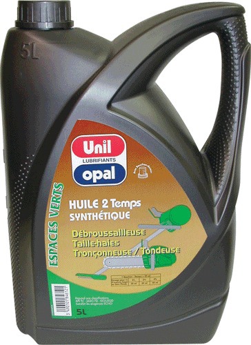Huile moteur 2T Espaces Verts 5L - UNIL OPAL - MOTEUR2T-5