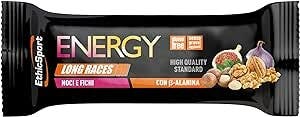 Ethic Sport Energy Long Races con Beta Alanina Gusto Noci e Fichi 40g