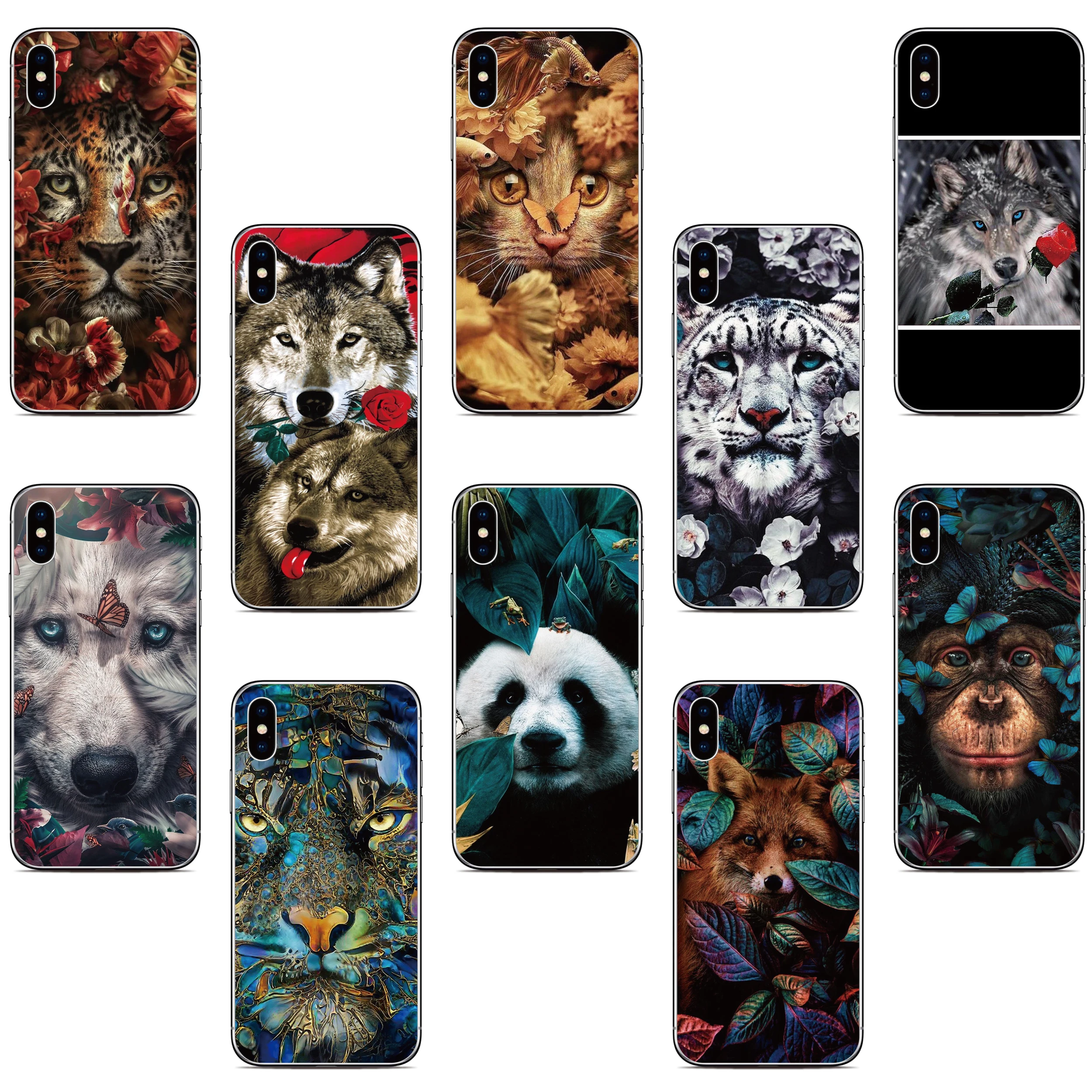 Custodia Tiger Wolf Per Blackview A96 A200 Pro A52 A53 A85 A55 A50 A70 A80 A90 A95 A100 Oscal C70 C80 C20 C30 C60 Custodia Per Telefono